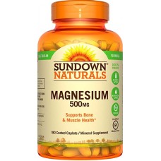 Sundown Naturals Magnesium 500mg